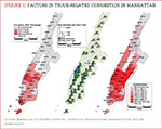 [Figure 1] Factors in truck-related congestion in Manhattan