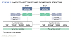 [Figure 2] Sample transition services governance structure