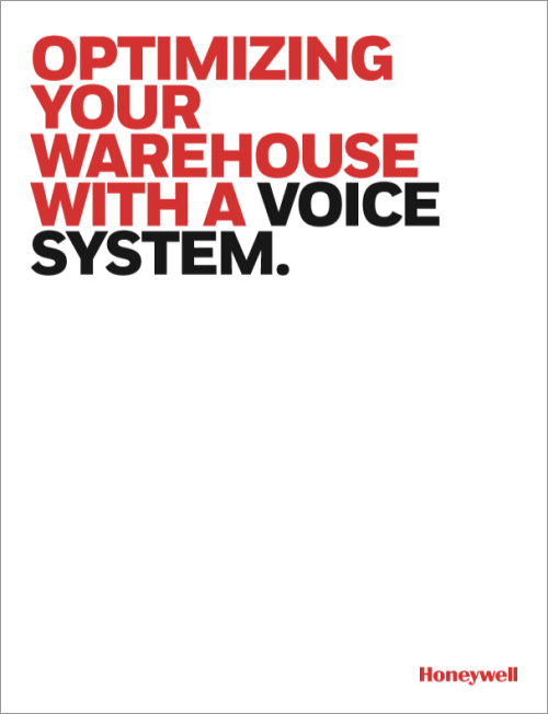 Honeywell optimizing your warehouse with a voice system cover