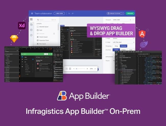 INFRAGISTICS LAUNCHES DESIGN-TO-CODE APP BUILDER™ ON-PREM