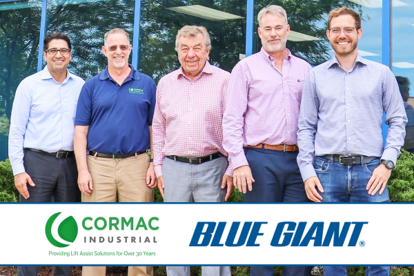 BLUE GIANT EQUIPMENT CORPORATION ACQUIRES CORMAC INDUSTRIAL
