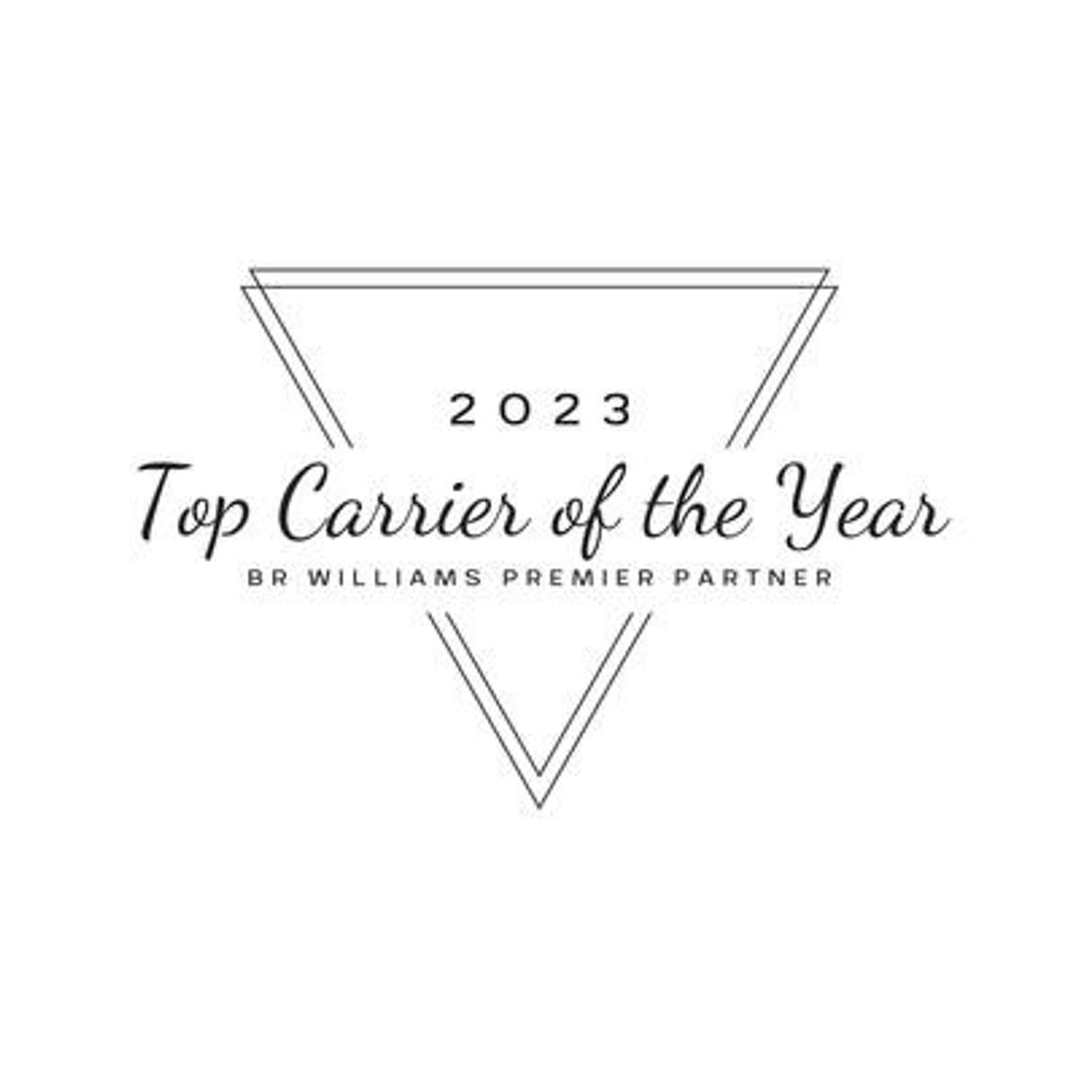 BR Williams Announces 2023 Top Carriers of the Year