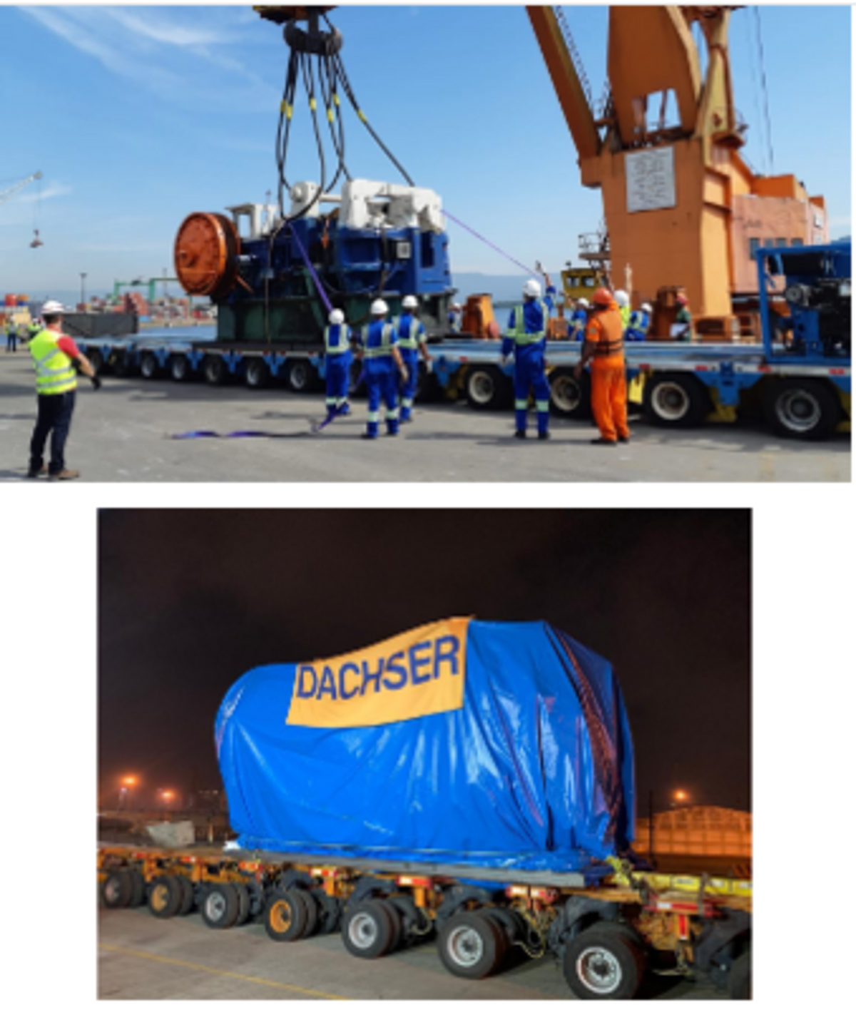 Dachser transports 138 Tons of Automotive Manufacturing Machinery from Brazil to Mexico 