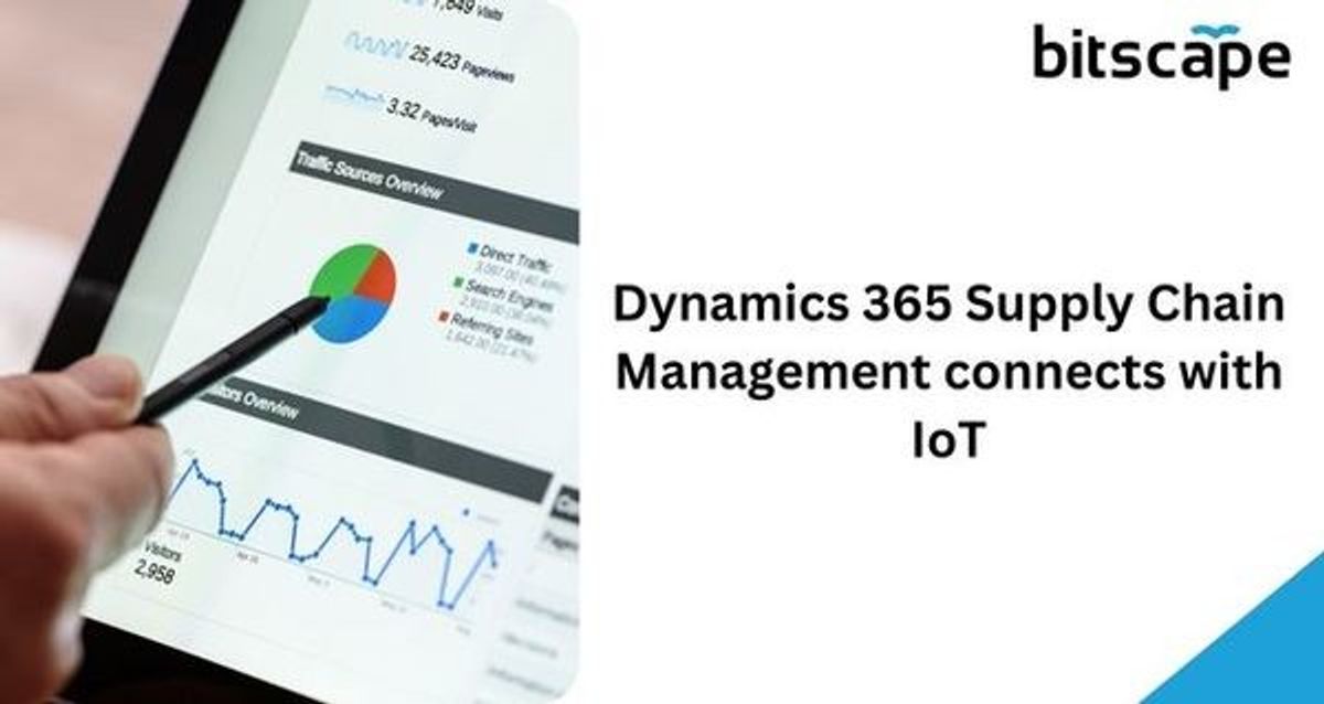 Dynamics 365 Supply Chain Management connects with IoT