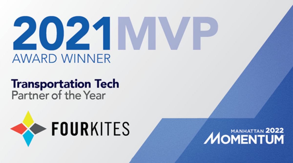 FourKites Recognized by Manhattan Associates for Transportation Technology