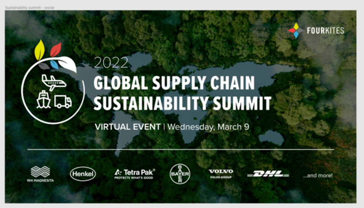 FourKites to Host World’s Leading Companies and NGOs for Global Supply Chain Sustainability Summit