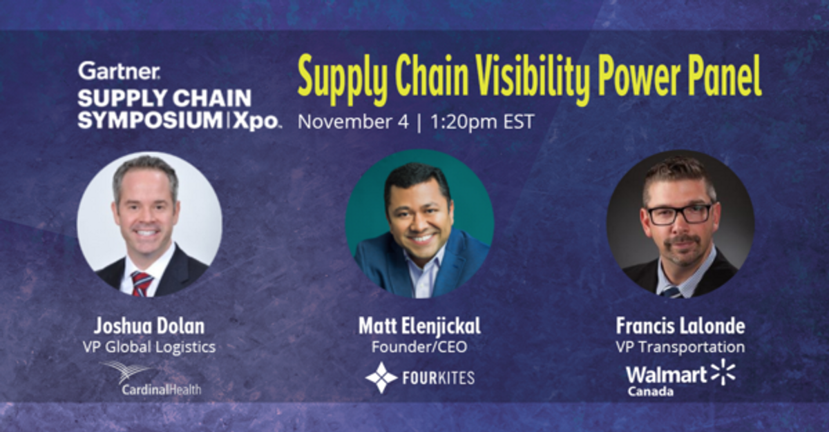 FourKites, Walmart Canada and Cardinal Health to Present at Gartner Supply Chain Symposium/Xpo 2020