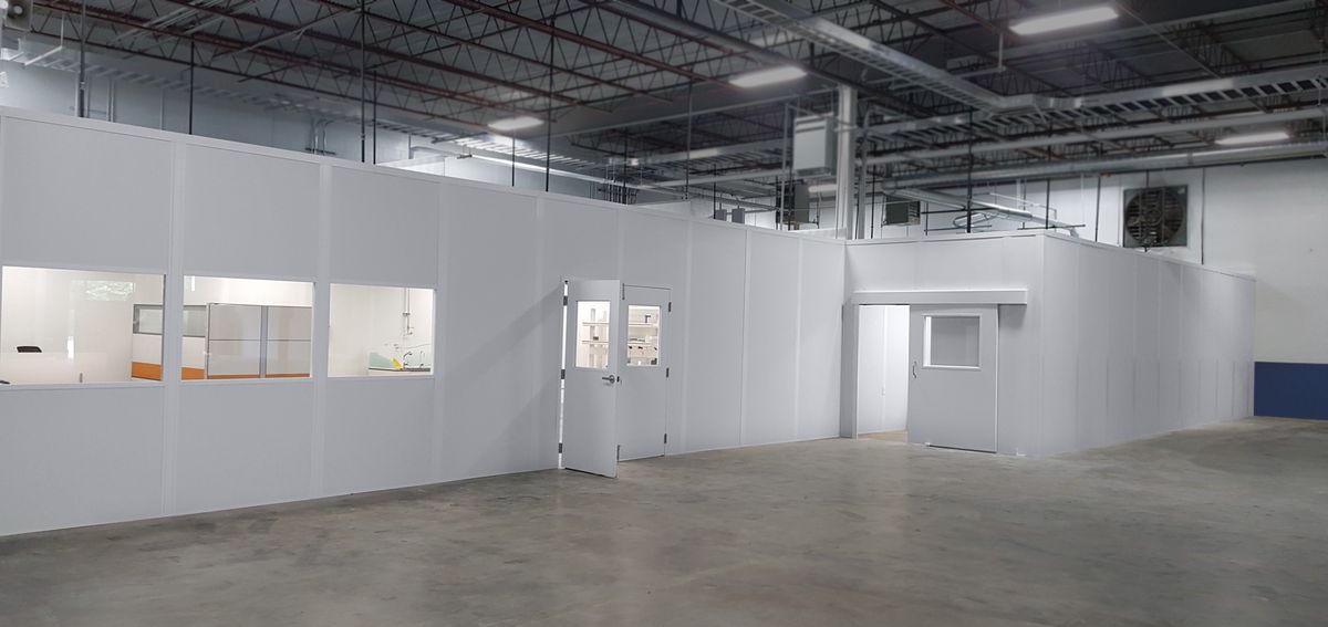 Panel Built Modular Office Walls Offer Endless Office Configurations