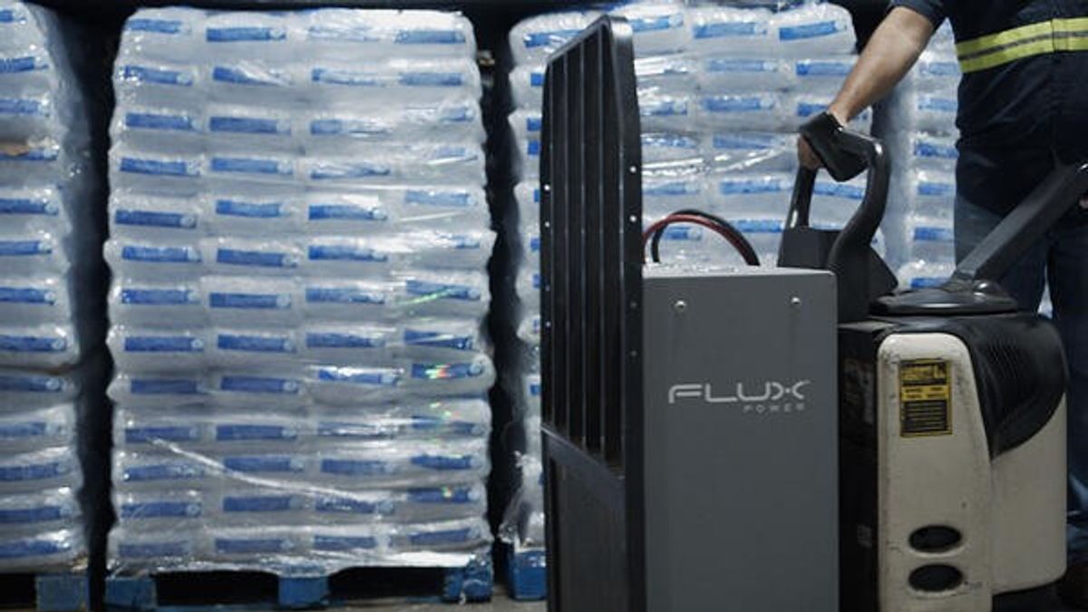 Arctic Glacier Improves Performance With Lithium-ion Forklift Batteries From Flux Power