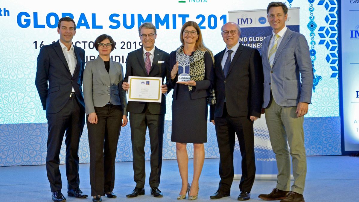 Dachser wins the 2019 IMD Global Family Business Award