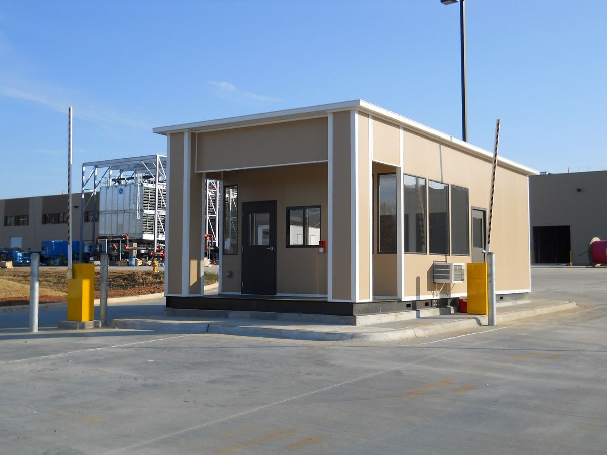 Panel Built Security Booths Show That Safety is a Priority at a Facility