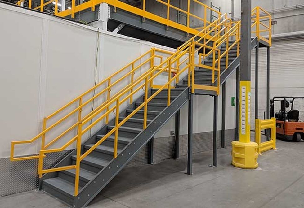 Panel Built, Inc.'s line of Industrial Stairs Offers a Heavy-Duty Steel Space Solution