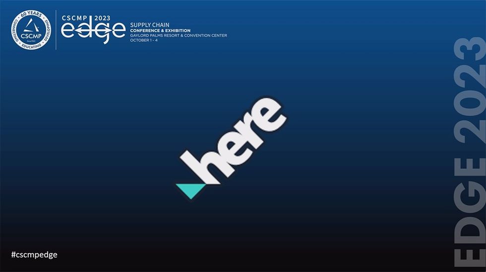 CSCMP EDGE 2023 Innovation Theater: Enabling Peak Performance in Last-Mile Delivery Through Private Mapping and Custom Routing - HERE Technologies