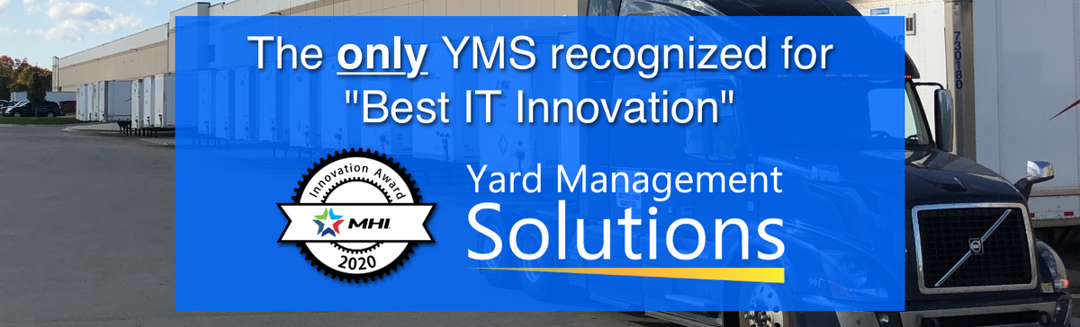 For Third Year in a Row, Yard Management Solutions Named 2020 MHI Innovation Award Finalist