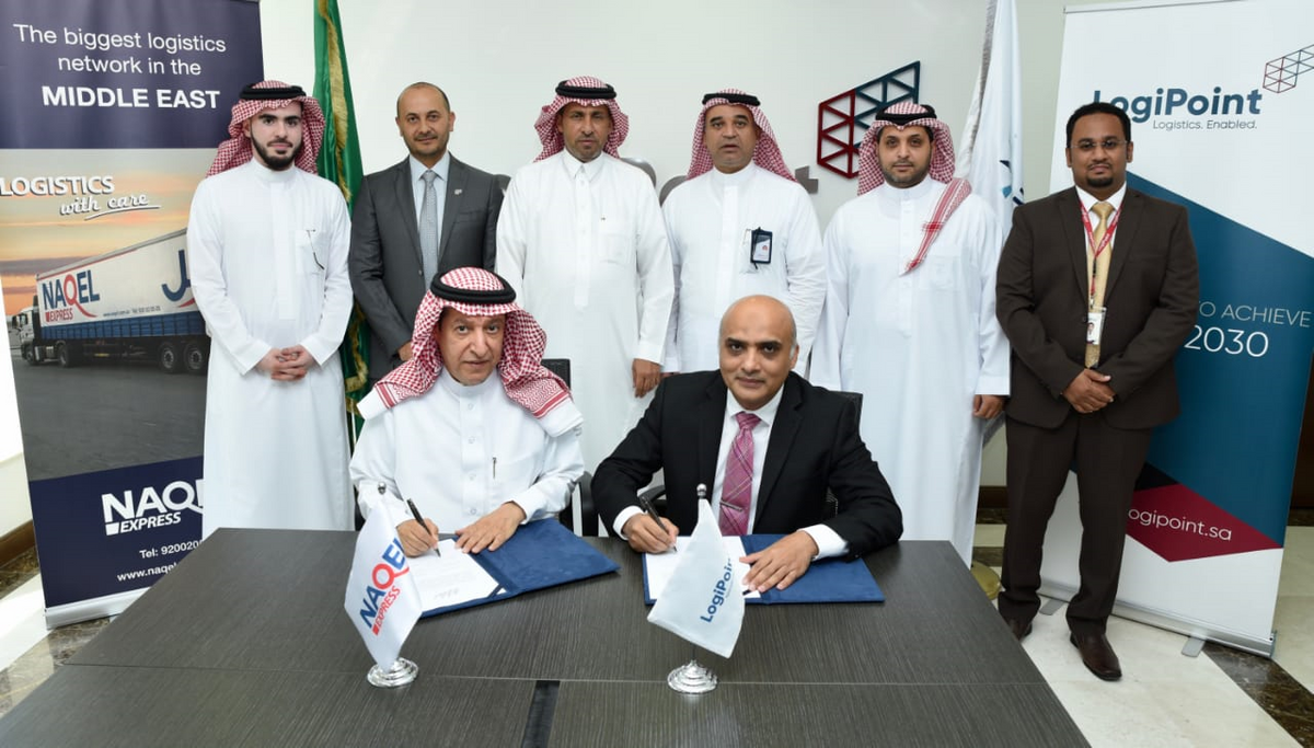 LogiPoint and NAQEL Signs an agreement to establish the first Bonded Express Facility