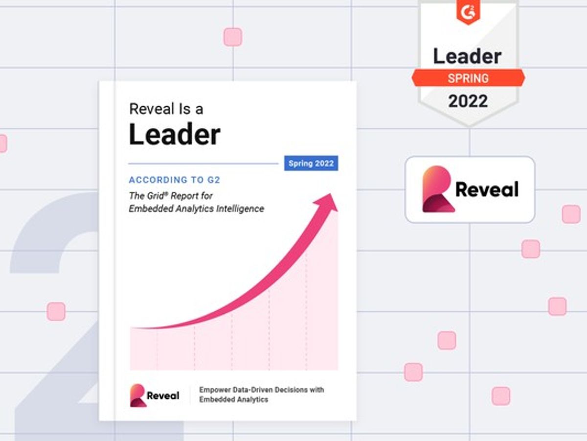 Infragistics’ Reveal Platform Named a Leader in G2’s Top Embedded Business Intelligence Software