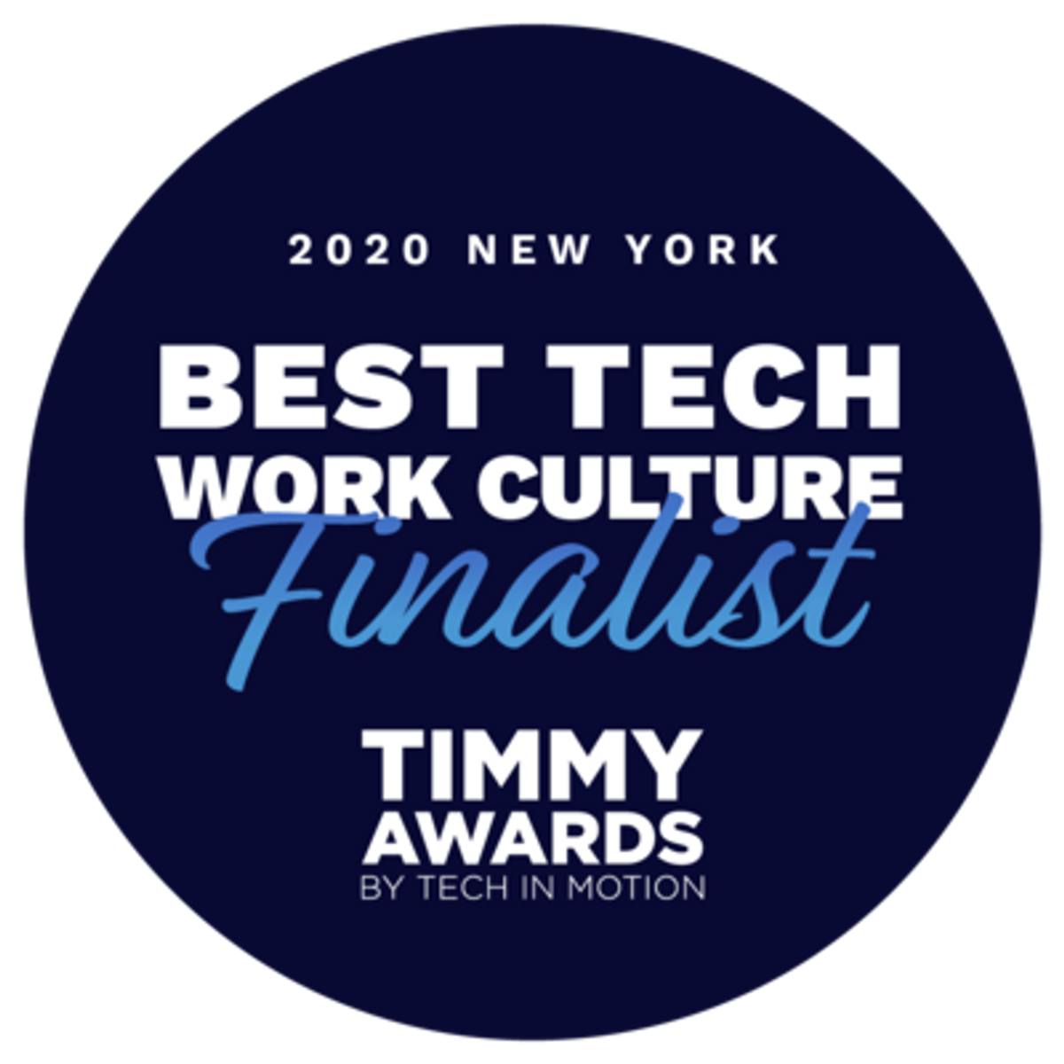 Infragistics Selected Best Tech Work Culture Finalist in Timmy Awards