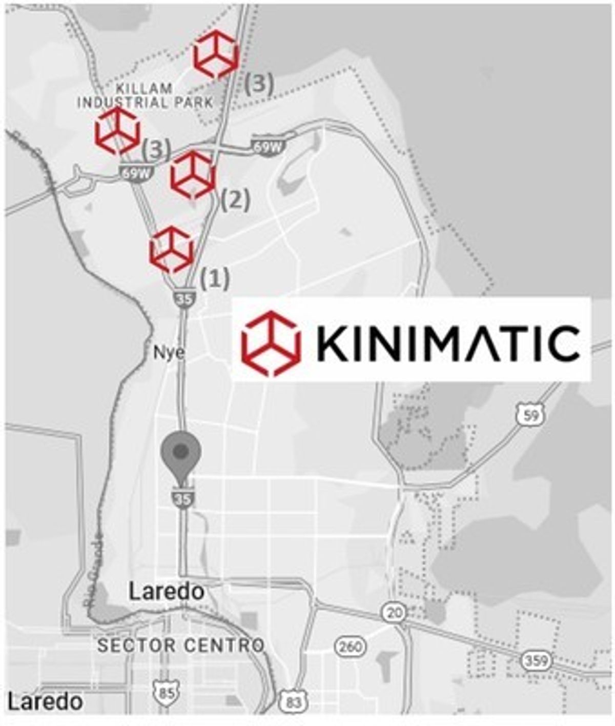 Kinimatic expands U.S. network: Adds 14 new Texas border locations 