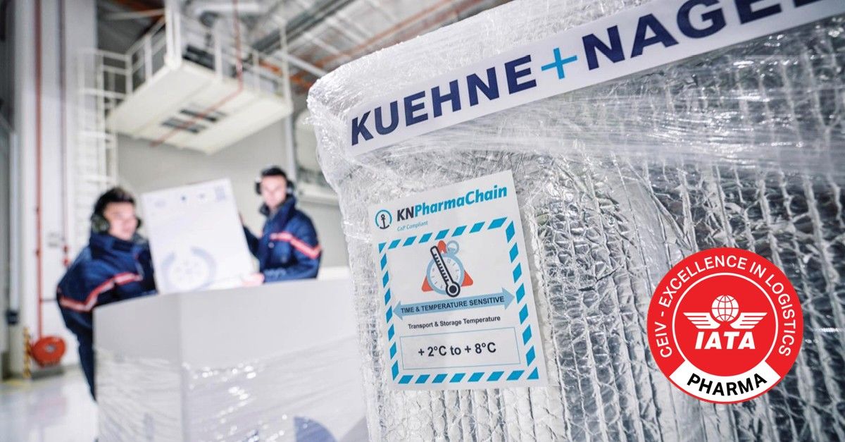 kuehne and nagel vaccine chain 