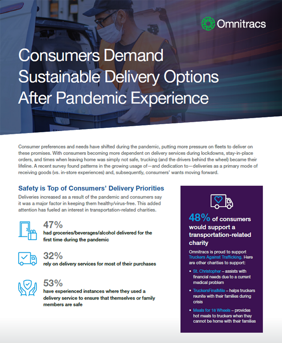 Last Mile Consumer Demand Survey