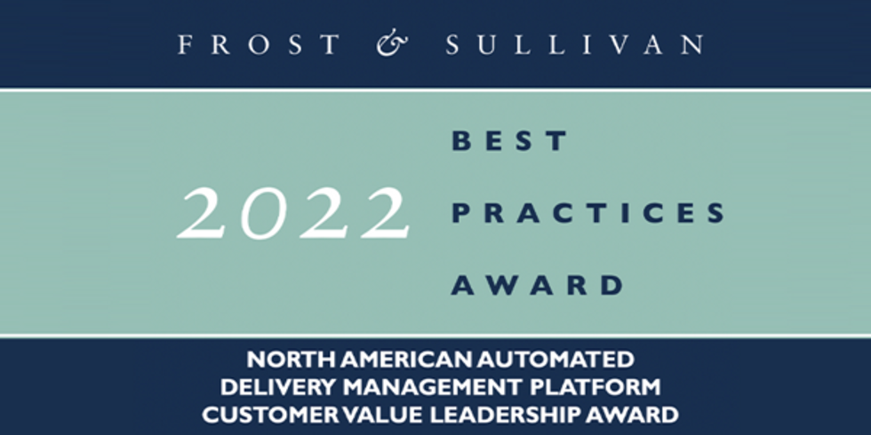 LogiNext Delivery Automation Platform Receives Frost & Sullivan's 2022 North America Customer Value