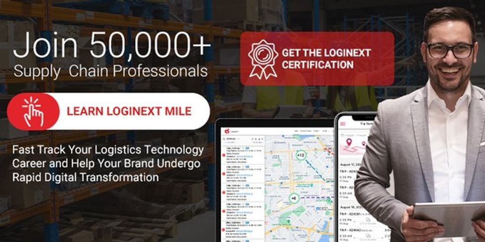 LogiNext reports 200% increase in demand for Certification Program among supply chain professionals