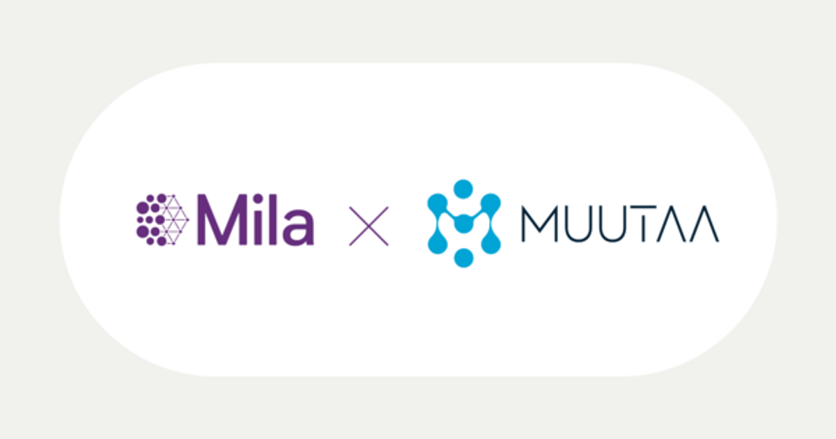 MUUTAA and Mila announce partnership to advance AI in healthcare supply chains