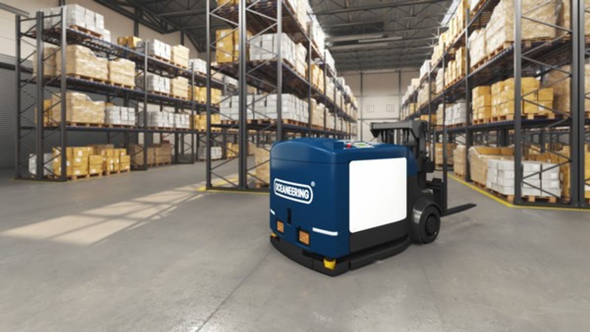 Oceaneering Mobile Robotics Awarded Autonomous Mobile Robot Forklift Supply Contracts